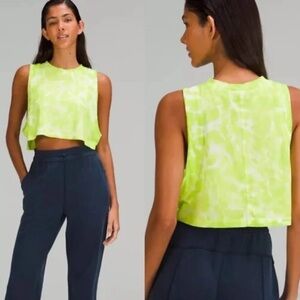 Lululemon All Yours Crop Tank LIKE NEW Size 6